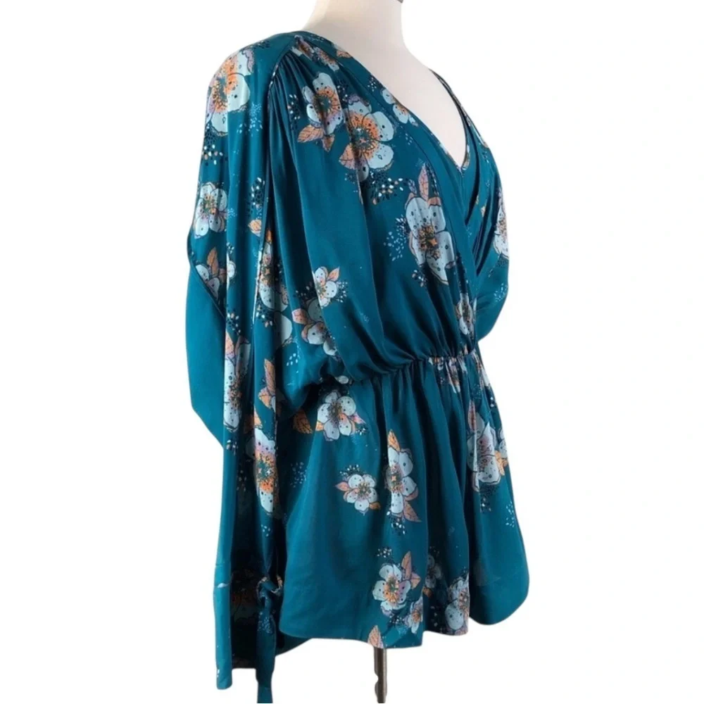 Free People Tuscan Dreams Printed Tunic L